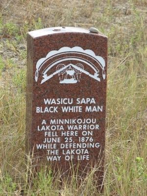 Lakota Warrior Marker. Click for full size. Lakota Warrior Marker image. Click for full size.