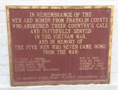 Fort Coombs - Franklin Guards Marker image. Click for full size.