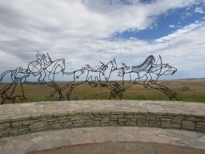 Indian Memorial. Click for full size. Indian Memorial image. Click for full size.