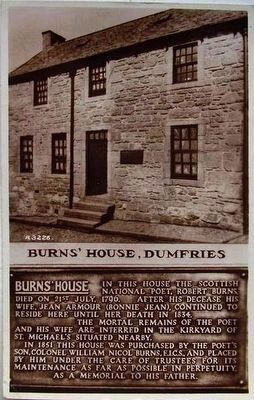 <i>Burn's House, Dumfries</i> image. Click for full size.