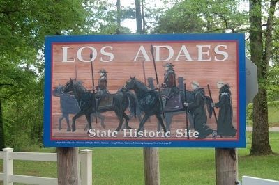 Los Adaes Site. Click for full size. Los Adaes Site image. Click for full size.