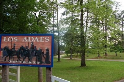 Los Adaes Site. Click for full size. Los Adaes Site image. Click for full size.