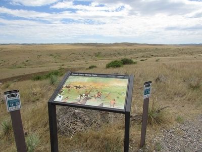 Keogh – Crazy Horse Fight Marker. Click for full size. Keogh – Crazy Horse Fight Marker image. Click for full size.