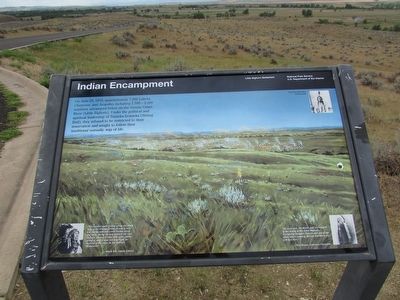 Indian Encampment Marker image. Click for full size.