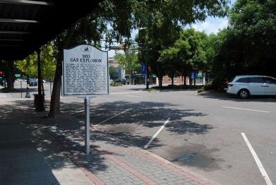1953 Gas Explosion Marker. Click for full size. 1953 Gas Explosion Marker image. Click for full size.