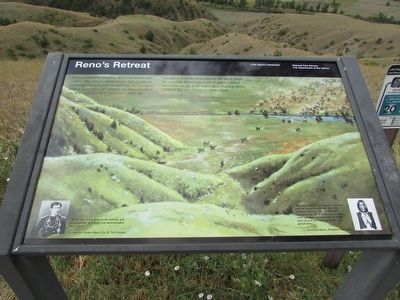 Reno�s Retreat Marker image. Click for full size.