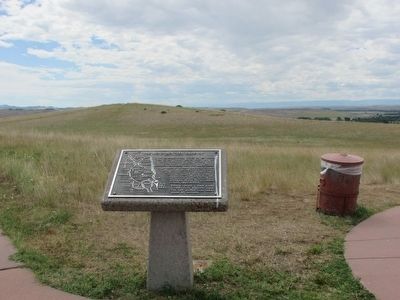 The Reno-Benteen Defense Marker image. Click for full size.