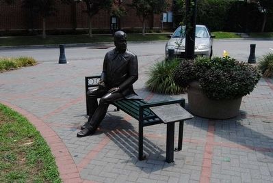 William Aiken, Sr. Statue and Marker. Click for full size. William Aiken, Sr. Statue and Marker image. Click for full size.