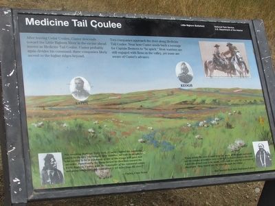 Medicine Tail Coulee Marker image. Click for full size.