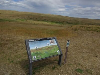 Medicine Tail Coulee Marker. Click for full size. Medicine Tail Coulee Marker image. Click for full size.