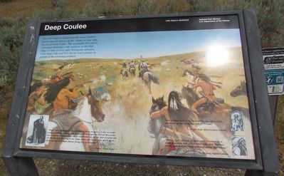 Deep Coulee Marker. Click for full size. Deep Coulee Marker image. Click for full size.