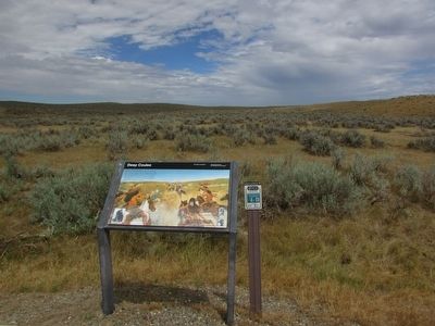 Deep Coulee Marker. Click for full size. Deep Coulee Marker image. Click for full size.