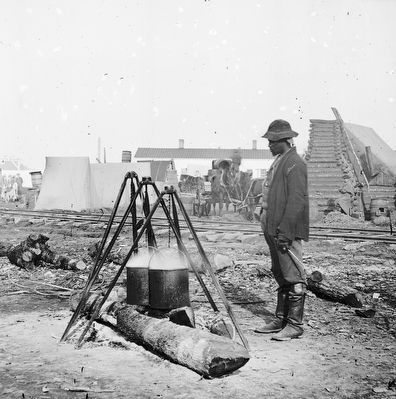 Union Army Cook. Click for full size. Union Army Cook image. Click for full size.