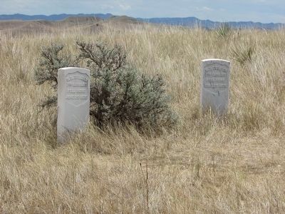 Memorial Markers. Click for full size. Memorial Markers image. Click for full size.