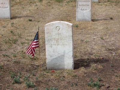 Curly's Grave. Click for full size. Curly's Grave image. Click for full size.