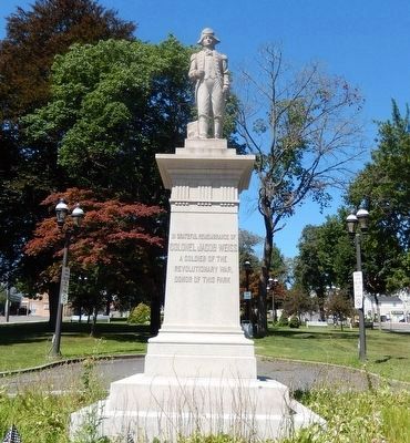 Colonel Jacob Weiss Monument. Click for full size. Colonel Jacob Weiss Monument image. Click for full size.