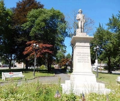 Colonel Jacob Weiss Monument. Click for full size. Colonel Jacob Weiss Monument image. Click for full size.
