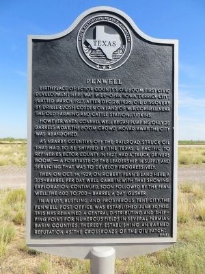 Penwell Marker image. Click for full size.
