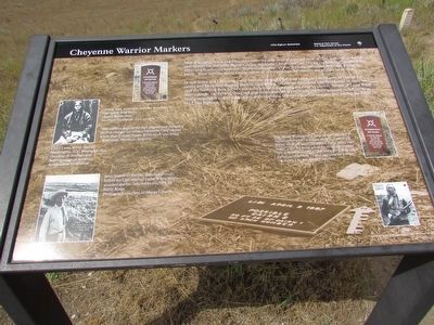 Cheyenne Warrior Markers Marker. Click for full size. Cheyenne Warrior Markers Marker image. Click for full size.
