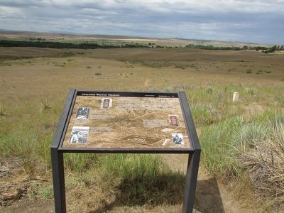 Cheyenne Warrior Markers Marker. Click for full size. Cheyenne Warrior Markers Marker image. Click for full size.