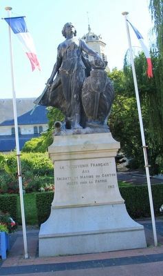 Honfleur War Memorial Marker image. Click for full size.