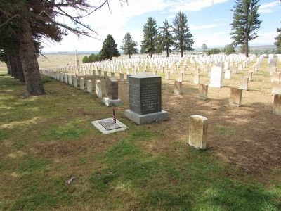 Bear Paw Memorial. Click for full size. Bear Paw Memorial image. Click for full size.