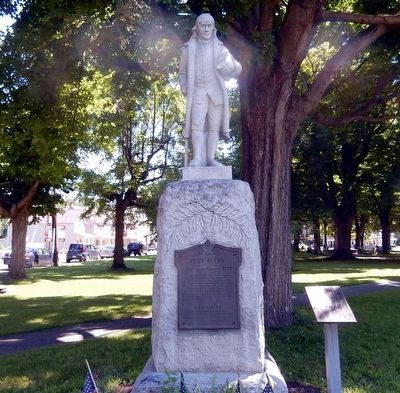 Fort Allen Marker. Click for full size. Fort Allen Marker image. Click for full size.
