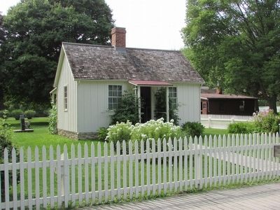 Herbert Hoover's Birthplace. Click for full size. Herbert Hoover's Birthplace image. Click for full size.