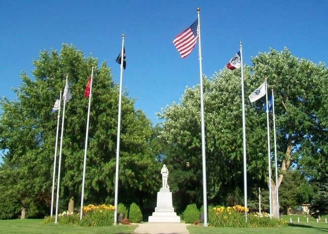 Civil War Memorial. Click for full size. Civil War Memorial image. Click for full size.