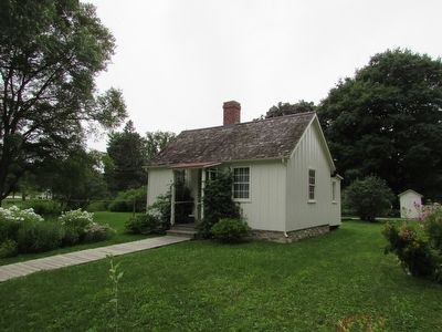 House Where Herbert Hoover was Born. Click for full size. House Where Herbert Hoover was Born image. Click for full size.