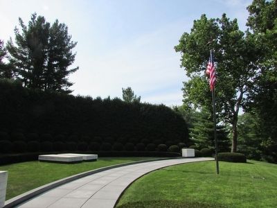 Grave of President and Mrs. Hoover image. Click for full size.