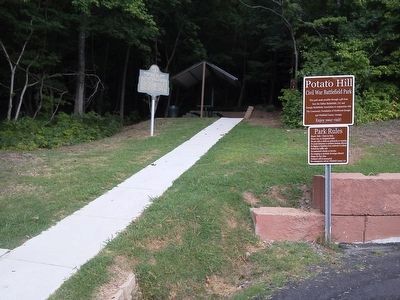 Schofield's 23d Corps in Crow Valley Marker (New Location). Click for full size. Schofield's 23d Corps in Crow Valley Marker (New Location) image. Click for full size.
