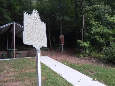 Schofield's 23d Corps in Crow Valley Marker (New Location) image. Click for full size.