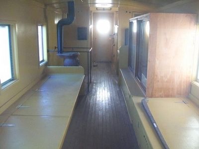 Burlington Route NE-10 Waycar #13513 Interior. Click for full size. Burlington Route NE-10 Waycar #13513 Interior image. Click for full size.