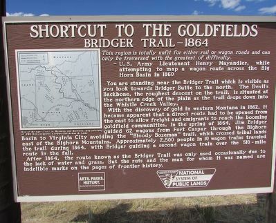 Shortcut to the Goldfields Marker image. Click for full size.