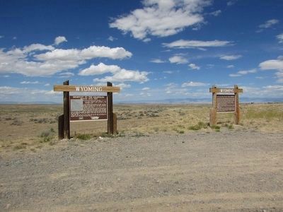 Wyoming Markers. Click for full size. Wyoming Markers image. Click for full size.