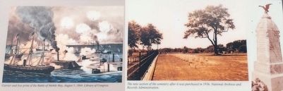 Mobile National Cemetery Marker photos. image. Click for full size.