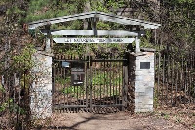Entrance to the Eloise Butler Wildflower Garden and Bird Sanctuary, Established 1907. Click for full size. Entrance to the Eloise Butler Wildflower Garden and Bird Sanctuary, Established 1907 image. Click for full size.