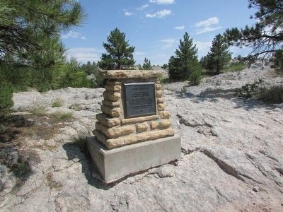 Oregon Trail Ruts Marker. Click for full size. Oregon Trail Ruts Marker image. Click for full size.