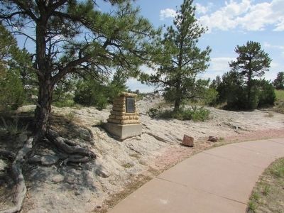 Oregon Trail Ruts Marker. Click for full size. Oregon Trail Ruts Marker image. Click for full size.