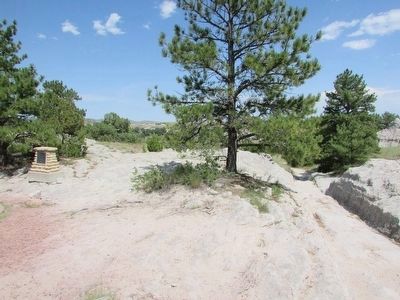 Oregon Trail Ruts Marker. Click for full size. Oregon Trail Ruts Marker image. Click for full size.