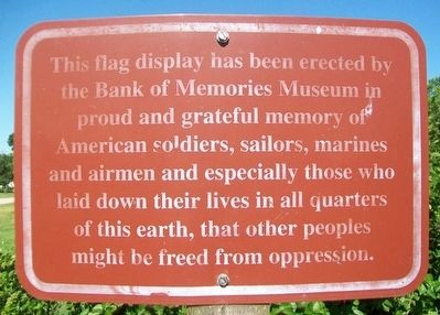 Veterans Memorial Marker image. Click for full size.