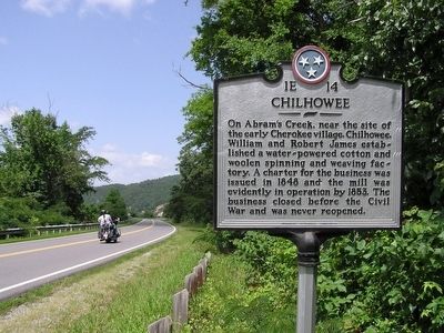 Chilhowee Marker image. Click for full size.