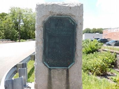 Sullivan's March Marker is next to The Sullivan Expedition against The Iroquois Indians 1779. Click for full size. Sullivan's March Marker is next to The Sullivan Expedition against The Iroquois Indians 1779 image. Click for full size.