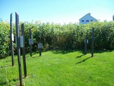 Native Prairie Planting Markers image. Click for full size.