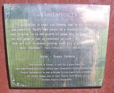Grasses / Voices Marker image. Click for full size.