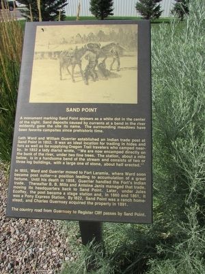 Sand Point Marker image. Click for full size.