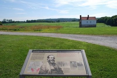 Confederates Invade Maryland Marker image. Click for full size.