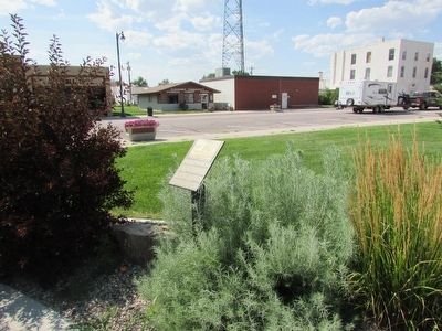 The Burlington – Northern Railroad Marker. Click for full size. The Burlington – Northern Railroad Marker image. Click for full size.