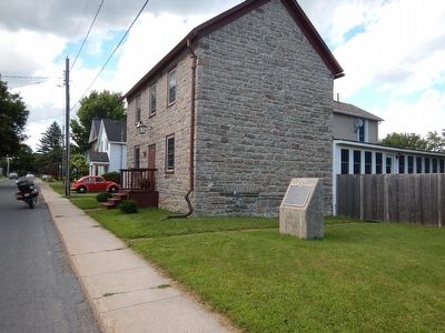 Wideview of Prescott Barracks and Hospital Marker image. Click for full size.